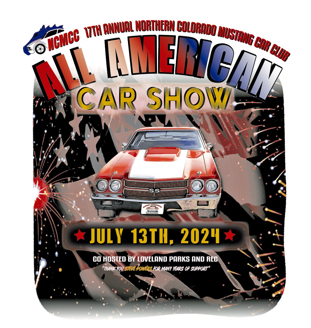 17th Annual All American Car Show — July 13th, 2024 Loveland CO